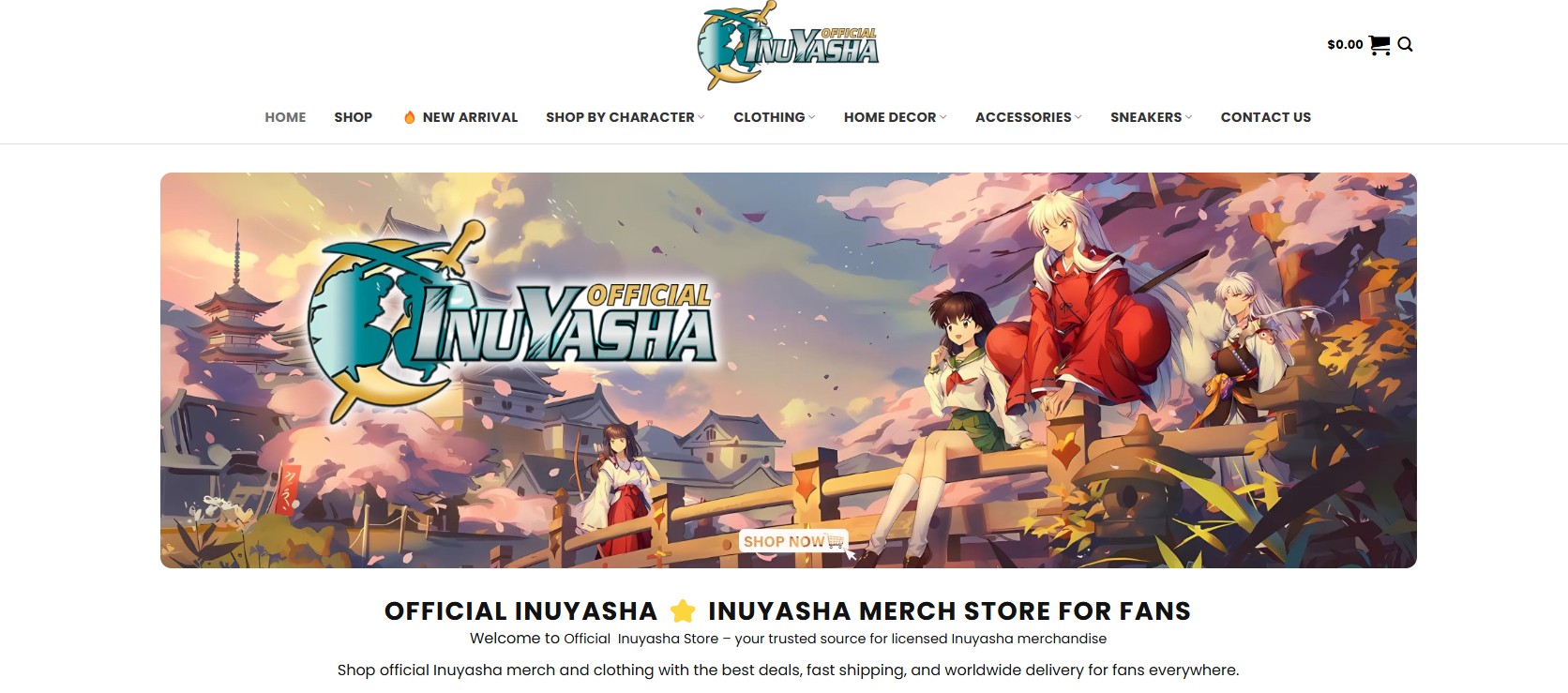 inuyasha official - Oppai Store