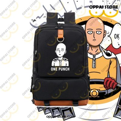 15 Inches Cute One Punch Man Saitama Backpack