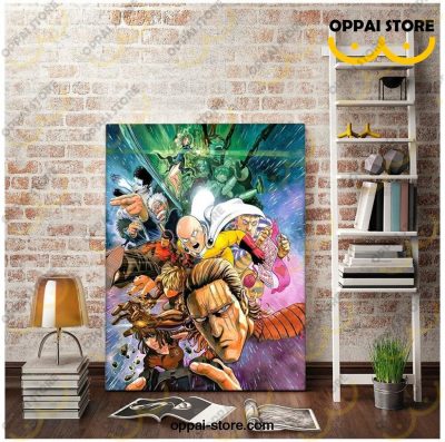 2021 Anime One Punch Man Movie Wall Art