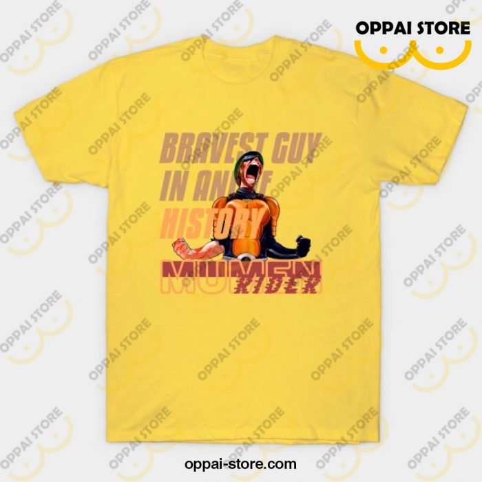 2021 Mumen Rider. T-Shirt Yellow / S