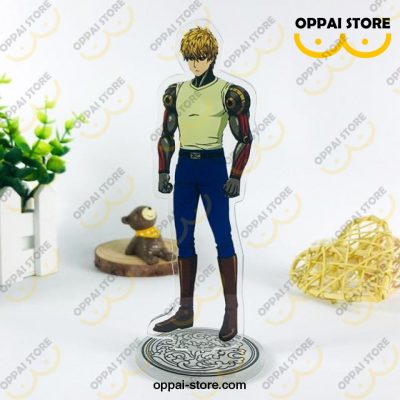 2021 One Punch Man Acrylic Desk Stands Action Figure Genos