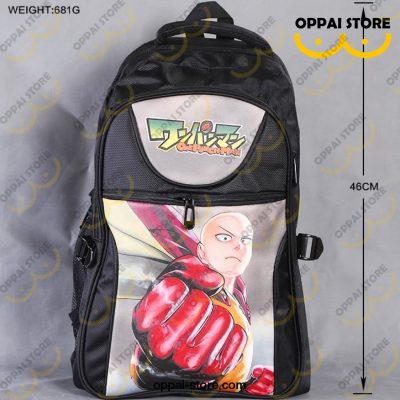 2021 One Punch Man Saitama Sensei Laptop Backpack Travel Bag