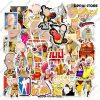 49Pcs/lot One Punch Man Series Graffiti Stickers