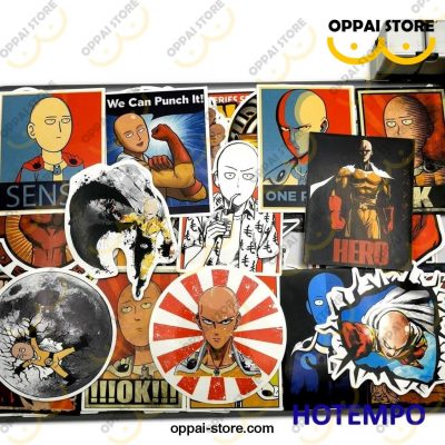 50Pcs One Punch Man Style Cool Stickers