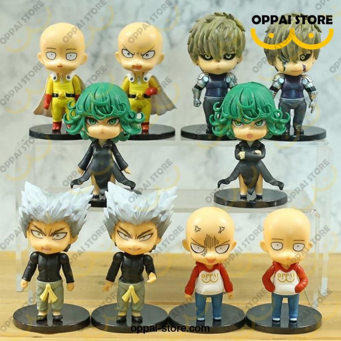 5Pcs/set One Punch Man Pvc Figures Toys Dolls