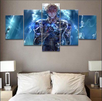 Genos 5 pieces wall art - Oppai Store