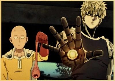 Japanese Anime One Punch Man Poster Cool Retro Painting Wall Stickers Vintage Prints For Bar And.jpg 640x640 6467ac2f 99fc 40ce b024 dd44671051d7 - Oppai Store