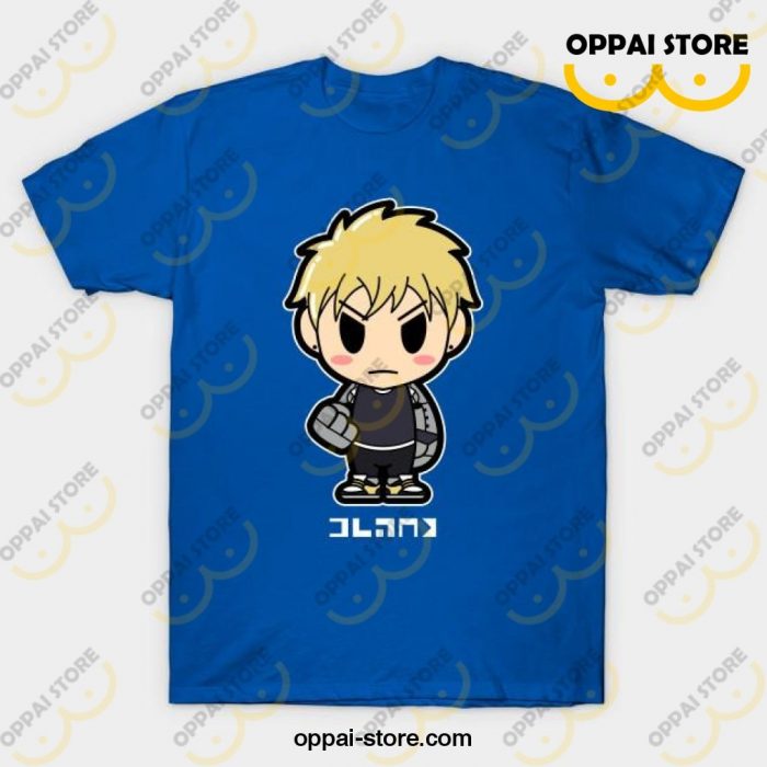 Chibi Genos T-Shirt Blue / S