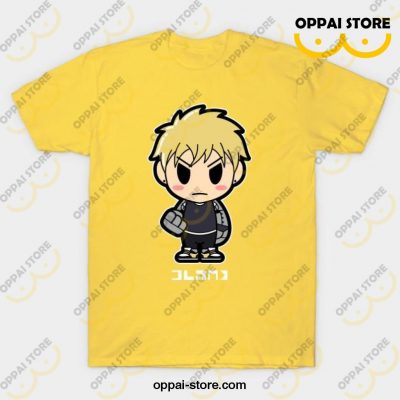 Chibi Genos T-Shirt Yellow / S