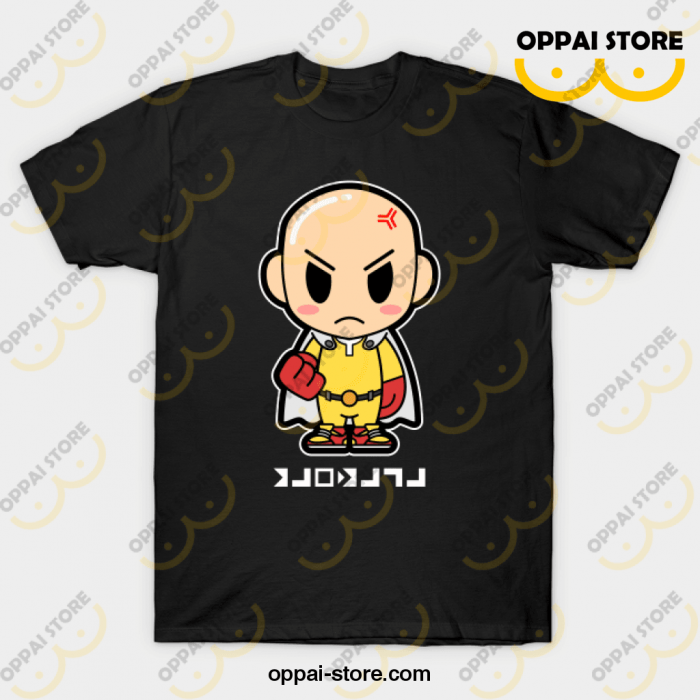 Chibi Saitama T-Shirt Black / S