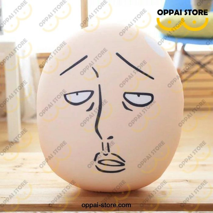 Funny One Punch Man Saitama Plush Doll Pillow 40Cm / Style 2