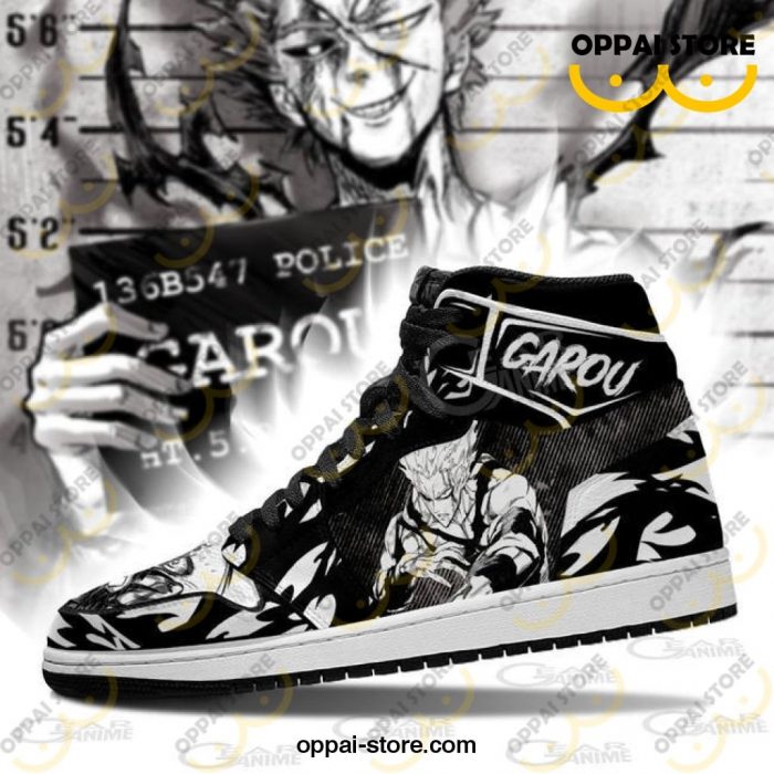 Garou One Punch Man Sneakers Anime Custom Shoes MN10 - Ladonest