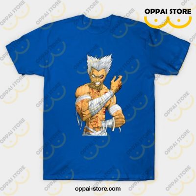 Garou One Punch Man T-Shirt Blue / S