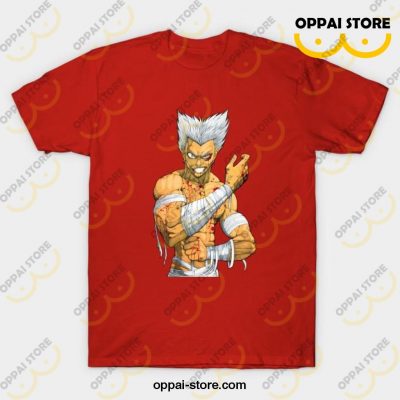 Garou One Punch Man T-Shirt Red / S