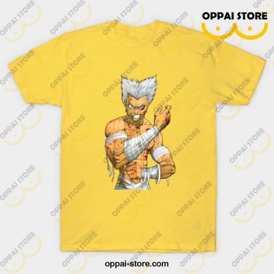 Garou One Punch Man T-Shirt Yellow / S
