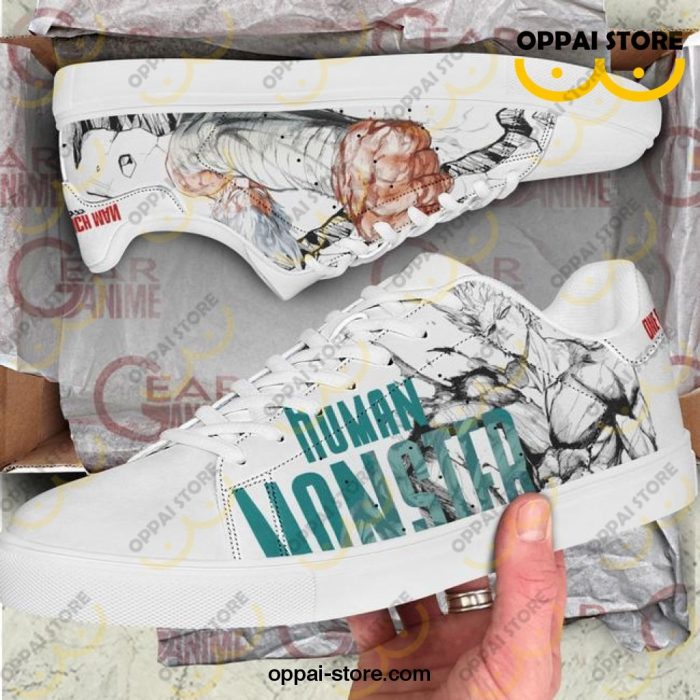 Garou Skate Shoes One Punch Man Custom Anime Shoes PN11 - Ladonest