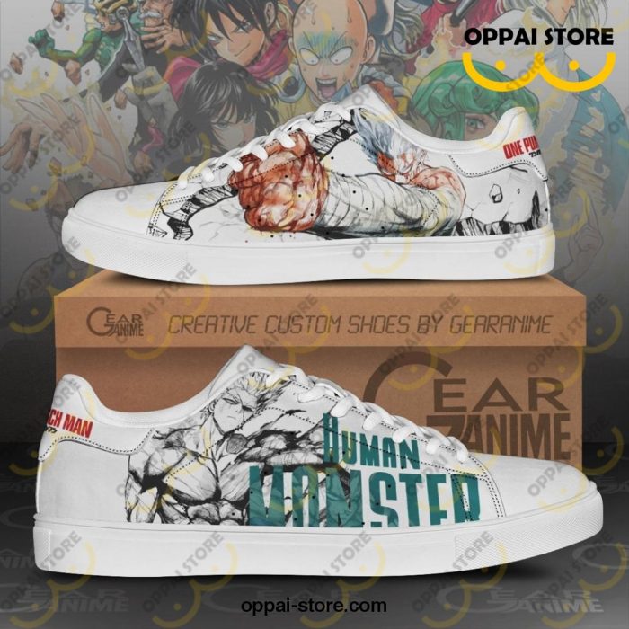 Garou Skate Shoes One Punch Man Custom Anime Shoes PN11 - Ladonest