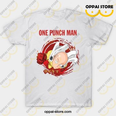 Hero One Punch Man T-Shirt White / S