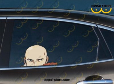 One Punch Man 3D Peeker Funny Car Sticker Diy Waterproof