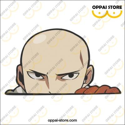 One Punch Man 3D Peeker Funny Car Sticker Diy Waterproof Style 3 / Height 15Cm