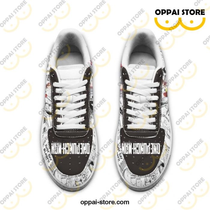 One Punch Man Air Force Sneakers Manga Anime Shoes Fan Gift Idea TT04 - Ladonest