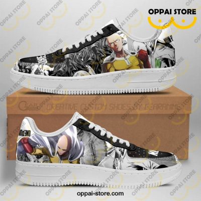 One Punch Man Air Force Sneakers Manga Anime Shoes Fan Gift Idea TT04 - Ladonest