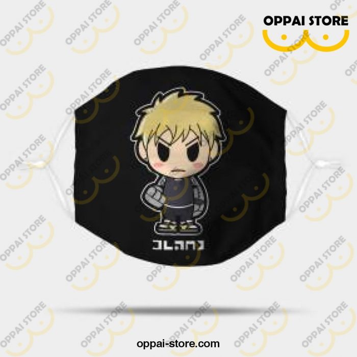 One Punch Man Face Mask - Chibi Genos