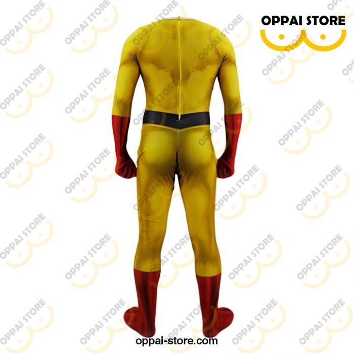 One Punch Man Saitama Cosplay Costumes Jumpsuits Outfits With Cloak/cape