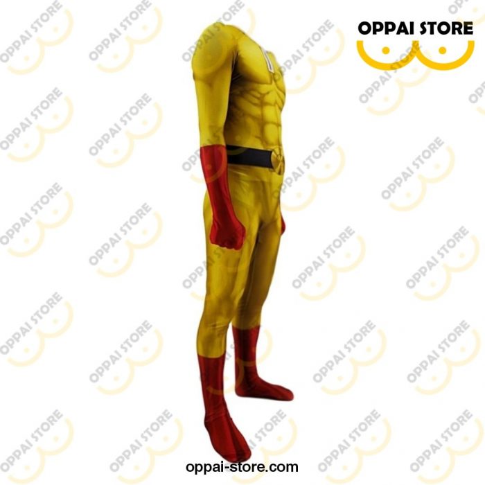 One Punch Man Saitama Cosplay Costumes Jumpsuits Outfits With Cloak/cape