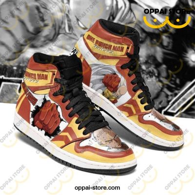 One Punch Man Sneakers Saitama Serious Punch Anime Shoes - Ladonest