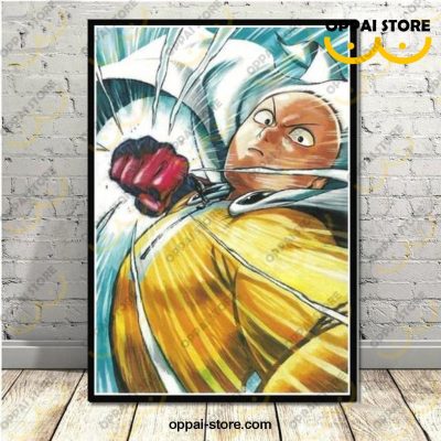 One Punch Man Wall Art - Saitama Senpai Powers