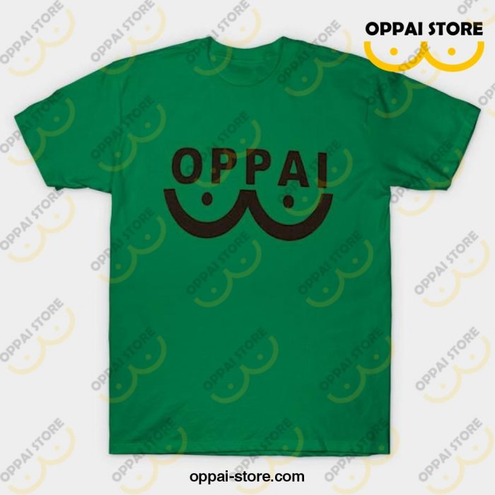 Oppai T-Shirt Green / S