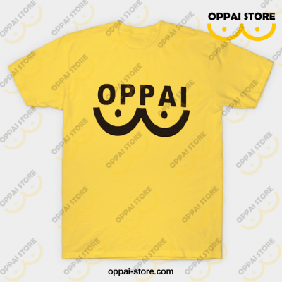Oppai T-Shirt Yellow / S