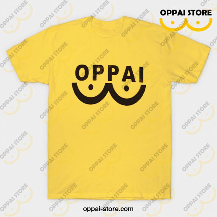 Oppai T-Shirt Yellow / S