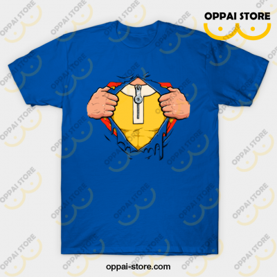 Real Hero - Saitama T-Shirt Blue / S