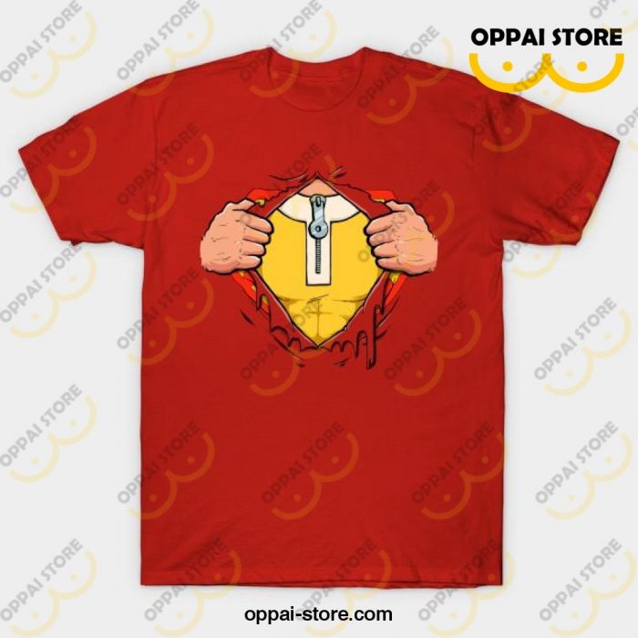 Real Hero - Saitama T-Shirt Red / S