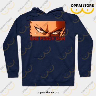 Saitama Hoodie Navy Blue / S