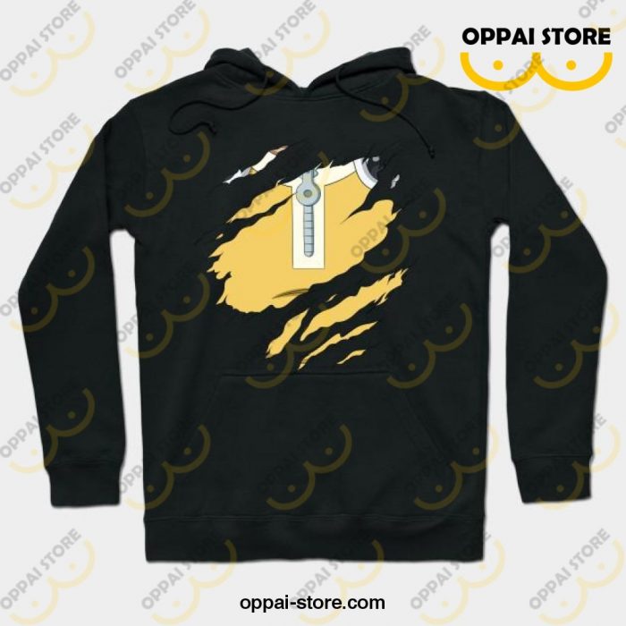 Saitama Rip Hoodie Black / S