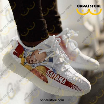 Saitama Shoes Fight One Punch Man Custom Anime Sneakers TT10 - Ladonest