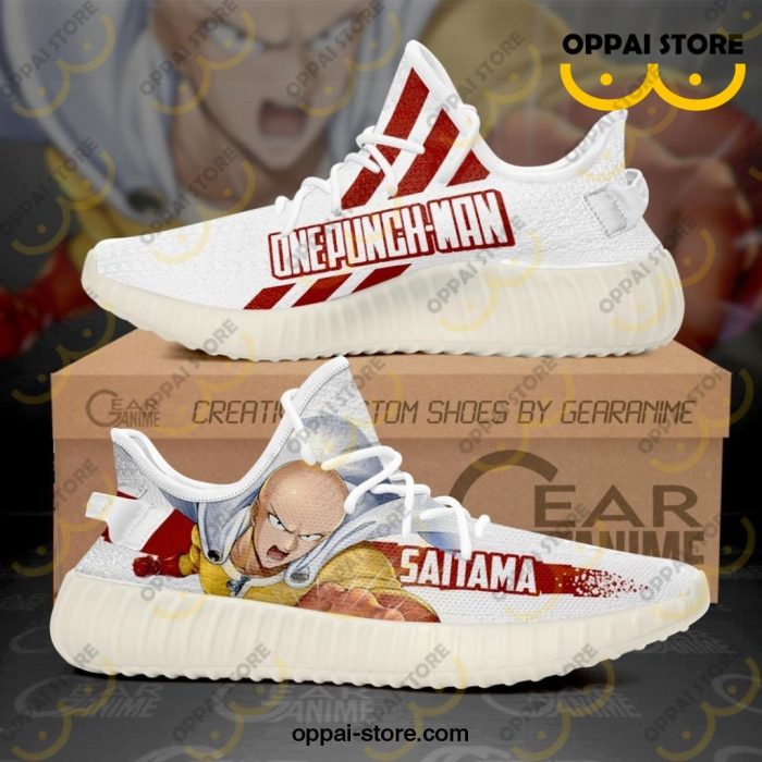 Saitama Shoes Fight One Punch Man Custom Anime Sneakers TT10 - Ladonest