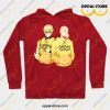 Saitama Vs Genos Hoodie Red / S