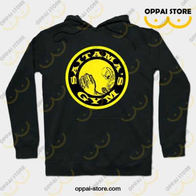 Saitamas Gym Hoodie Black / S