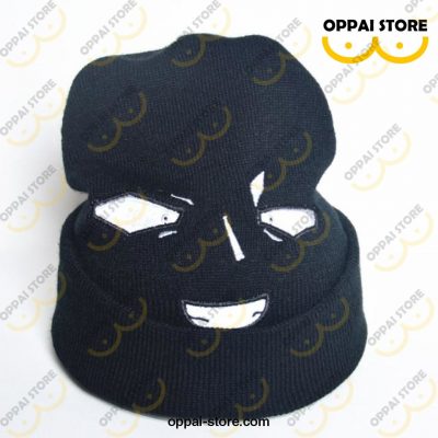 So Cute One Punch Man Cosplay Cotton Hat Winter Warm Black