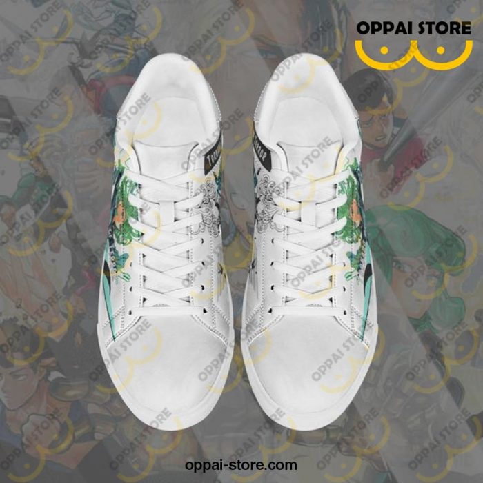 Tatsumaki Skate Shoes One Punch Man Custom Anime Shoes PN11 - Ladonest